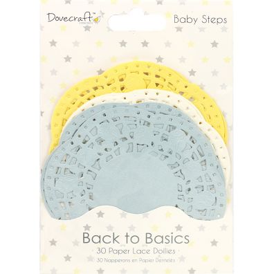 Dovecraft Back to Basics Baby Steps Doilies