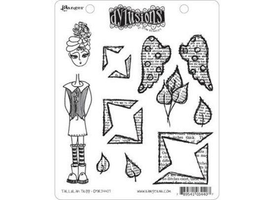 Dylusions Cling Stamps - Tallulah Tripp