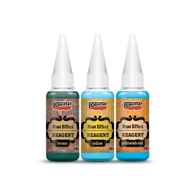 Pentart Rust Effetct Reagents 3 x 20ml