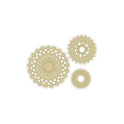 Richard Garay Silver & Gold Collection Dies - Doily Burst