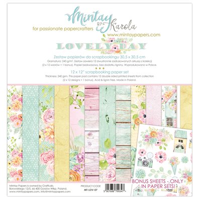 Mintay By Karola Lovely Day Paper Pack