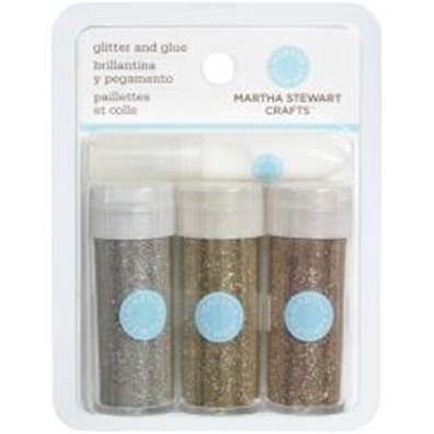 Martha Stewart Glitter & Glue Set-Desert