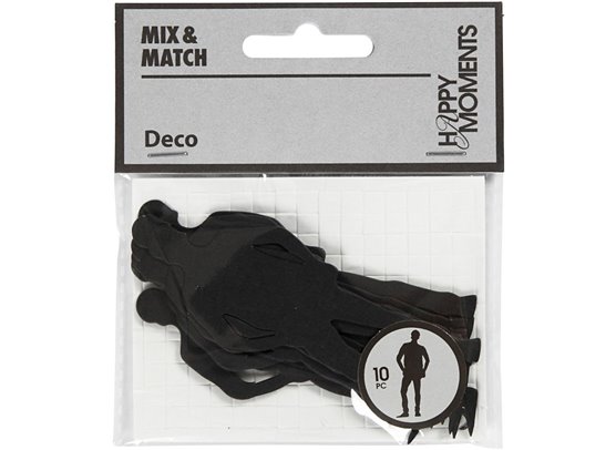 Happy Moments Boy Deco - Black