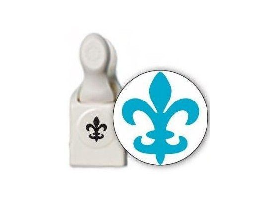 Martha Stewart Fleur de lis punch