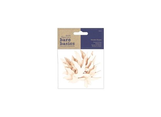 Add on April - Papermania Bare Basics Wooden Shapes - Hummingbirds 12 pcs.