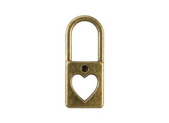 Always and Foreever Charms metalpynt - Metal Lock Large