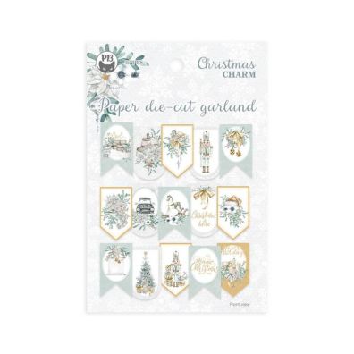 Christmas Charm - Paper die-cuts garland by Piatek13