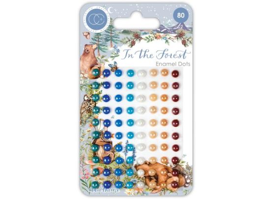 Add on August - EKSTRA Craft Concortium - Bluebells and Buttercups Enamel Dots