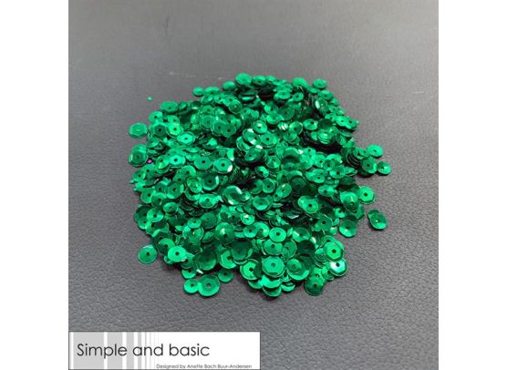 Simple and Basic Sequins - Green