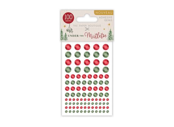 The Paper Boutique - Under the Mistletoe - 100 Adhesive Gems