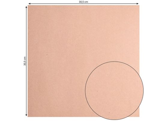 Florence Cardstock Smooth Paper 12x12 - Kraft