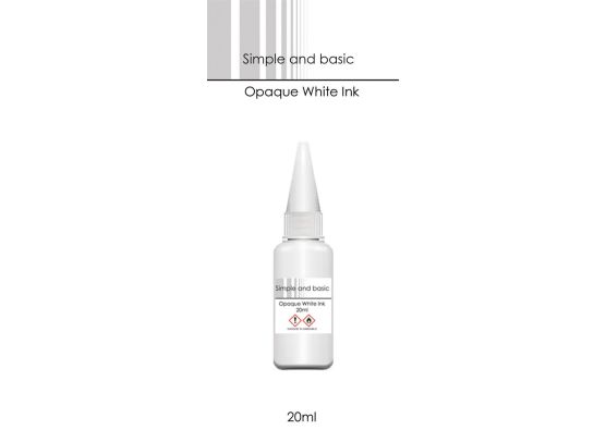 Add on Juli - Simple and basic - Opaque White Ink 20 ml.