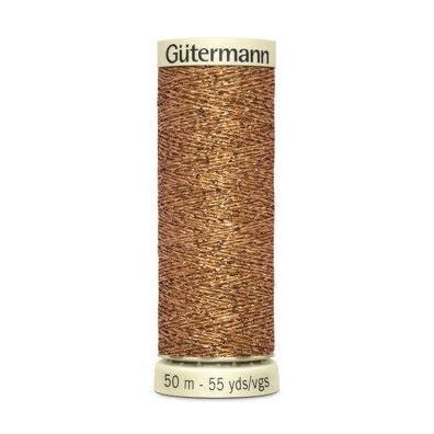 Gütermann - Metallic Tråd 50 m. - Kobber