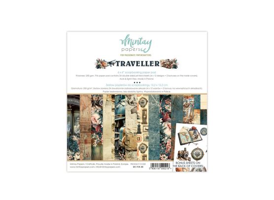 Add on Maj - Mintay Papers - Traveller 6x6 Paper Pad