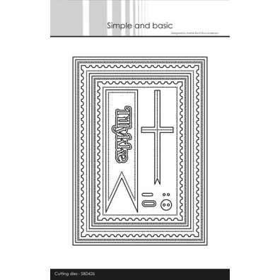 Simple and Basic dies - Base Frames - 12,7x17,8 cm