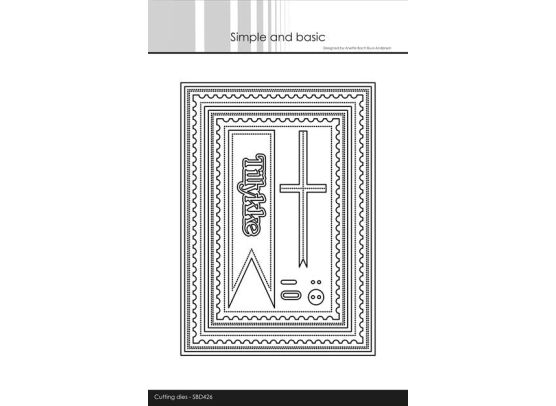 Simple and Basic dies - Base Frames - 12,7x17,8 cm