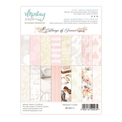 Mintay Papers - Always & Forever Add-on - 6x8 Paper Pad