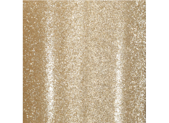 Add on Oktober - Florence - Selfadhesive Glitterpaper 12x12 - Lys Guld