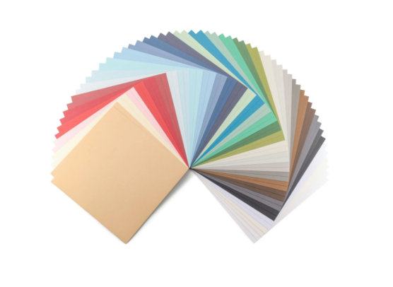 Florence Linen Cardstock 250gsm 12"x12" - Multipack - 60 stk.