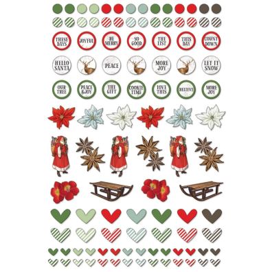 49 And Market Epoxy Stickers - Evergreen Season - Wishing Bubble