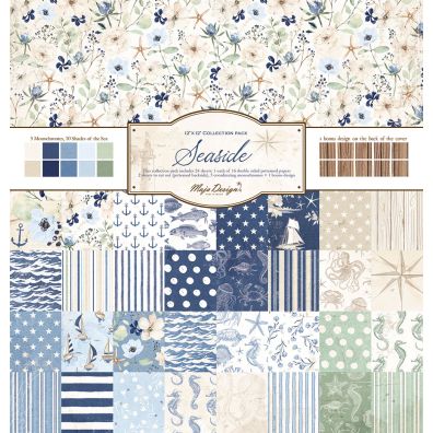 Seaside 12x12 Paper Pack fra Maja Design