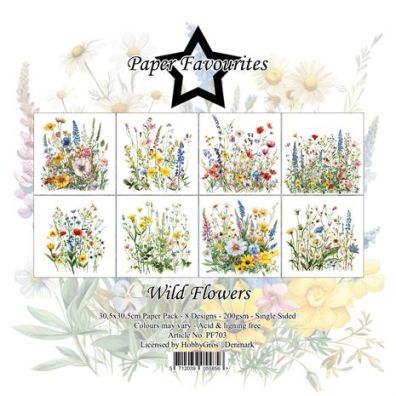 Paper Favourites - Wild Flowers 12x12 Paper Pack