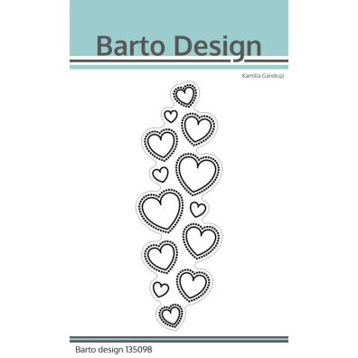 Barto Design Dies - Reverse Hearts