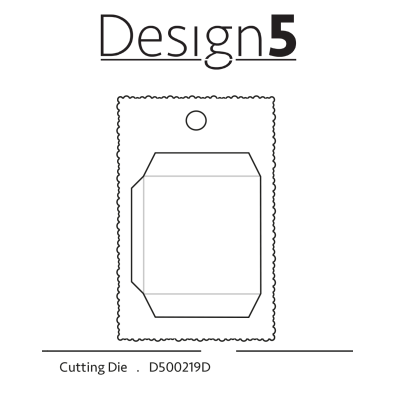 Design 5 Cutting Die - Bobletag med lomme