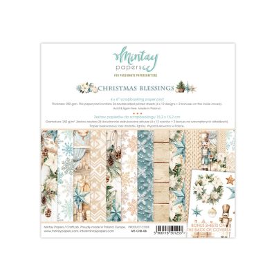 Mintay Papers - Christmas Blessings 6x6 Paper Pad