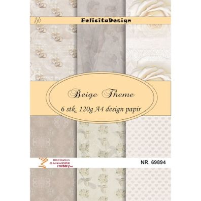 Felicita Design A4 - Beige Theme