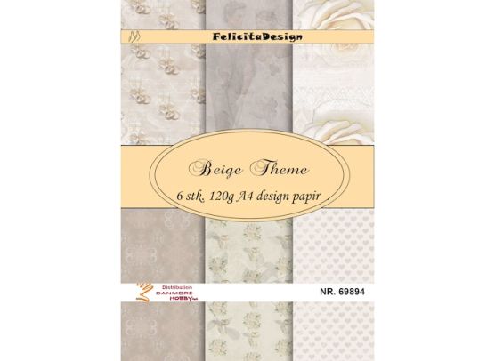 Felicita Design A4 - Beige Theme