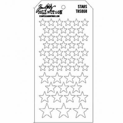 Tim Holtz Stencil/ Mask - Stars