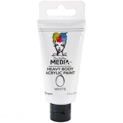 Dina Wakley Heavy Body Acrylic Paint - White