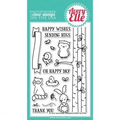 Avery Elle Clear Stamp - Woodland Wonders