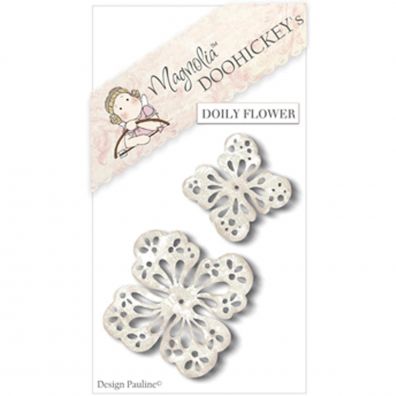 Magnolia Doily Flowers