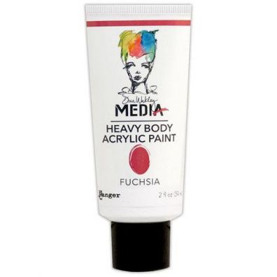 Dina Wakley Heavy Body Acrylic Paint - Fuchsia