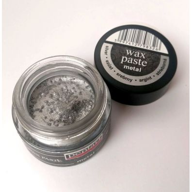 Pentart Wax Paste Metal Silver