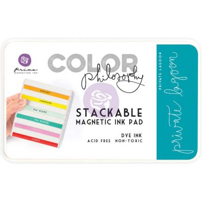 Prima Marketing Color Philosophy Dye Ink Pad-Private Lagoon