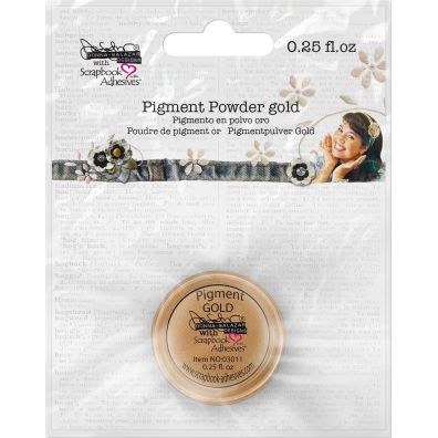 Scrapbook Adhesives - Pigment Powder "Gold"